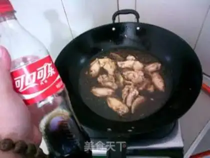 Make Coke chicken wings step 4