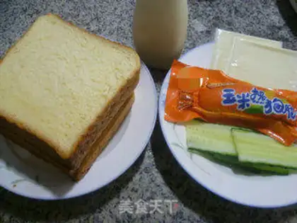 Make A simple sandwich step 0