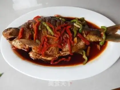 Make Red-burned mackerel step 9