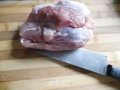 Make Peanut and pork step 2