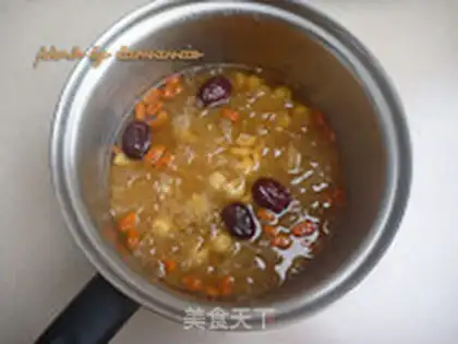 Make The silver spoon of red dates step 4
