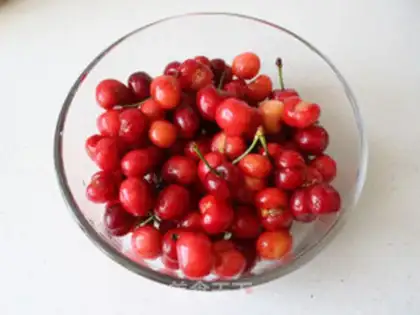 Make Ice cream cherry step 0