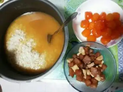 Make Salted egg meat step 6