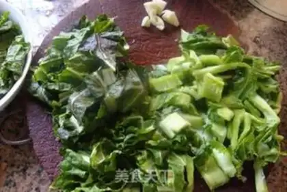 Make Garlic mustard step 1
