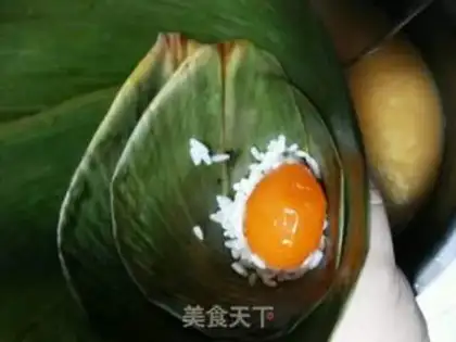 Make Salted egg meat step 9