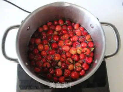 Make Ice cream cherry step 6