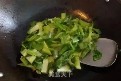 Make Garlic mustard step 4