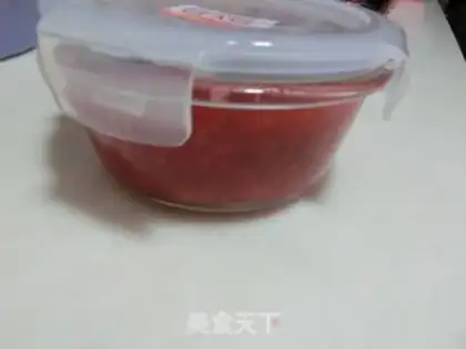 Make Strawberry sauce step 5