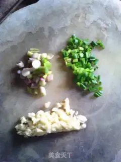 Make Garlic hand tore eggplant step 2