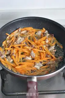 Make Carrot rice step 20