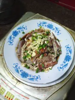 Make Garlic hand tore eggplant step 5