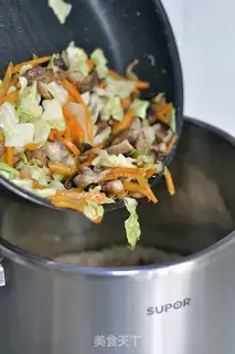 Make Carrot rice step 24