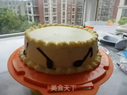 Make Five-colour fruit cream cake step 24