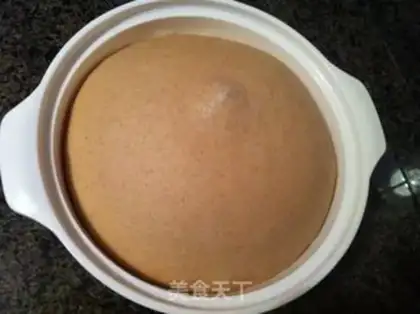 Make All wheat red sugar bread step 2