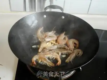 Make Shrimp with buns step 3
