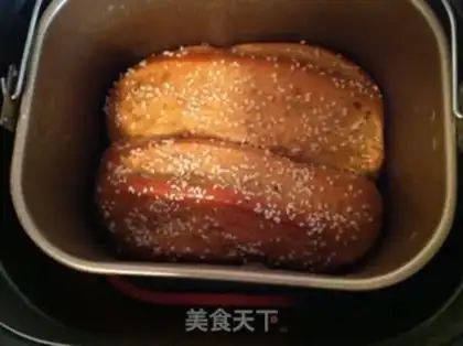 Make All wheat red sugar bread step 13