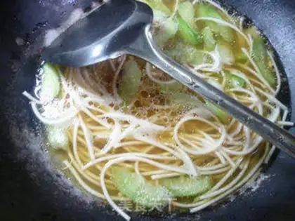 Make Soup noodles step 10