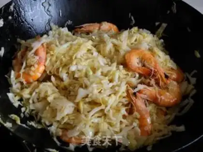 Make Shrimp with buns step 7