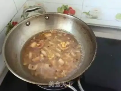 Make Garlic pig-skined beans step 4