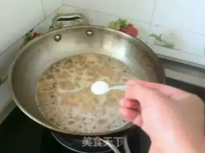 Make Garlic pig-skined beans step 5