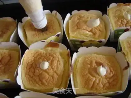 Make Hokkaido Chifeng cake step 17