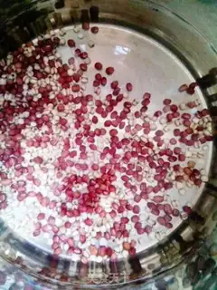 Make Red bean rice step 1