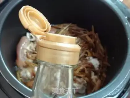 Make Golden needles and pig hoofs step 12