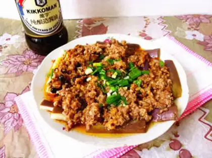Make Meat and eggplant step 7