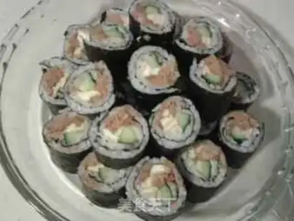 Make Delicious sushi step 4