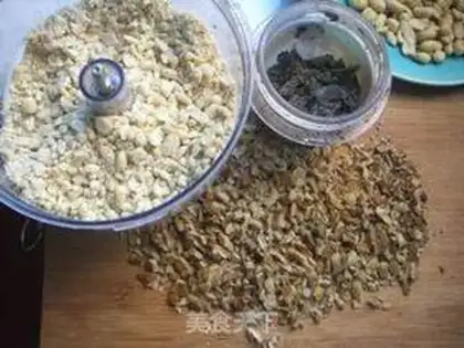 Make Henan nut oil tea step 3