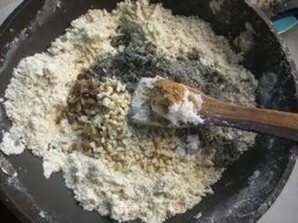 Make Henan nut oil tea step 8