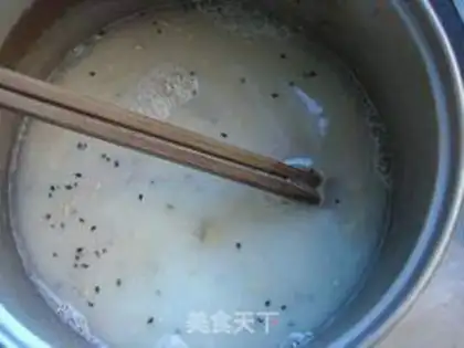 Make Henan nut oil tea step 11
