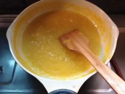 Make Apple peach jam step 1