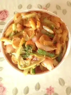 Make Spicy spicy shrimp step 8
