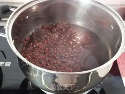 Make Homemade red bean sand step 1