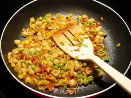 Make Beef sauce and vegetable husk powder step 7