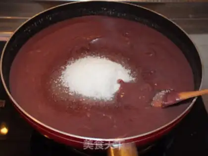 Make Homemade red bean sand step 7