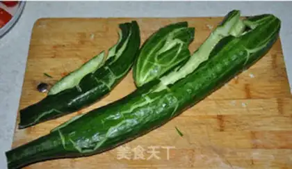 Make Cold cucumber step 1