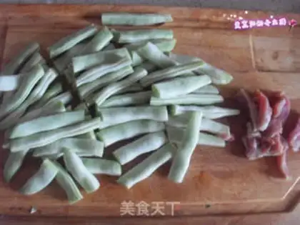 Make Bean bean noodle step 1