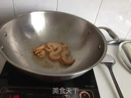 Make Shrimp bacon rice step 2