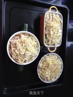 Make Shrimp bacon rice step 7