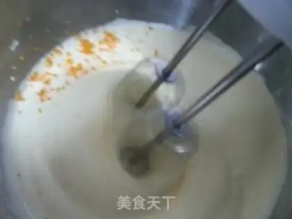 Make Orange cupcakes step 1