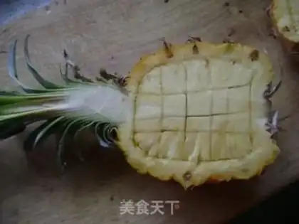 Make Pineapple shrimp fried rice step 0