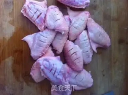Make Coke chicken wings step 1