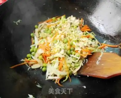 Make Peas rice step 7
