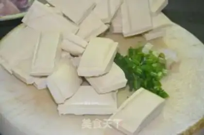 Make Pork fried beans step 1