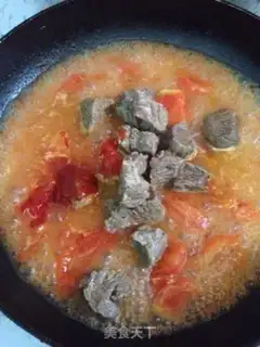 Make Tomato beef noodles step 3