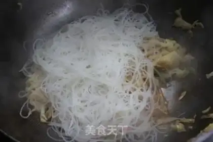 Make Shrimp-skin fan, casserole step 8