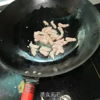 Make Potato corn fried meat step 1