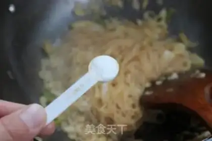 Make Shrimp-skin fan, casserole step 10